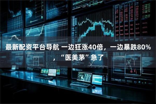 最新配资平台导航 一边狂涨40倍，一边暴跌80%，“医美茅”急了